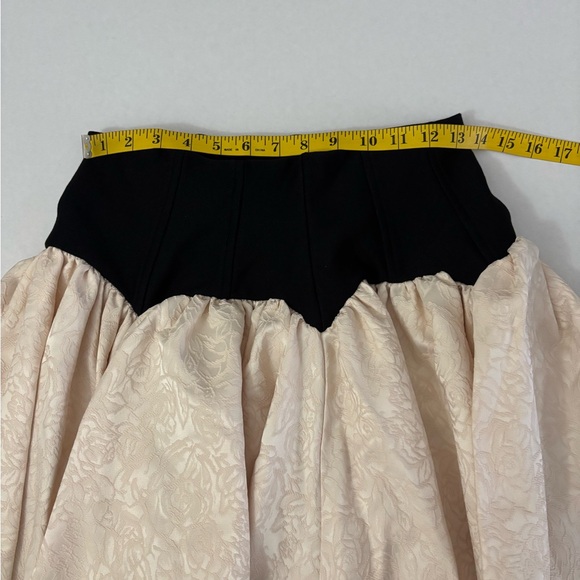 Maeve Basque-Waist Knit Jacquard Mini Skirt size s - Picture 3 of 9